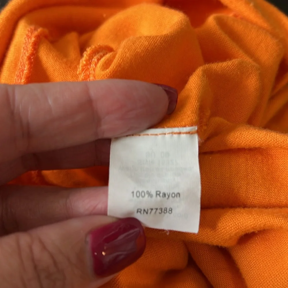 J.Crew Orange Sleeveless Dress, size Medium